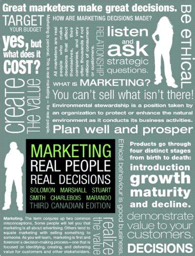 Marketing Real People Real Decisions Third Canadian Edition Plus