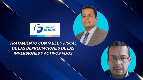 Cadefi Tratamiento Contable Y Fiscal De Las Depreciaciones Y Activos