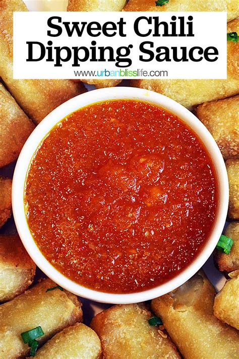 This Sweet Chili Dipping Sauce is easy to make at home and is the ...