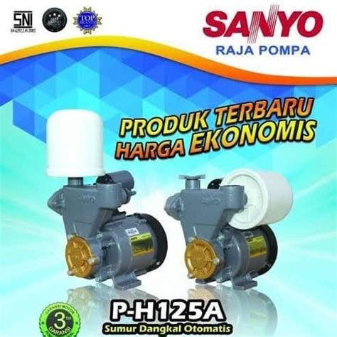 Jual Sanyo Pompa Air Dorong Pompa Pendorong Watt Ph A Otomatis