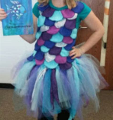 Pin By La Escuelita On Festival La Sirenita Rainbow Fish Costume