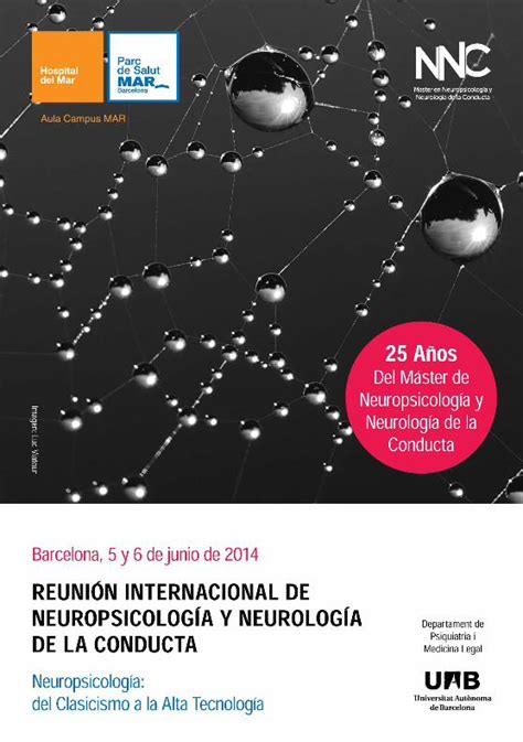 PDF PROGRAMA DE LA REUNIÓN INTERNACIONAL DE NEUROPSICOLOGÍA Y