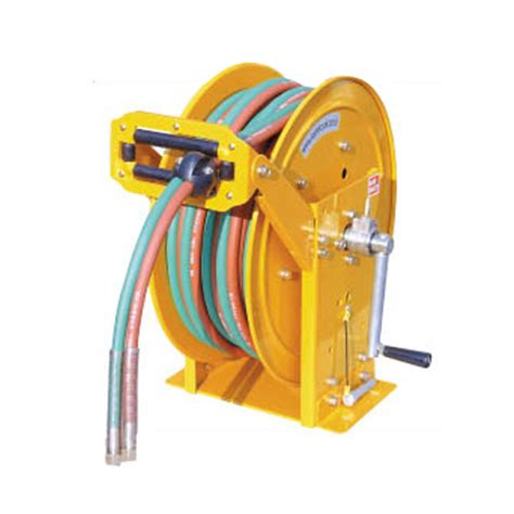 Rubber Hand Rewind Gas Hose Reel Kamal Industries Id 9155614473