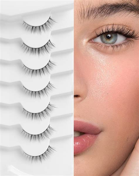 Amazon JBSBAQI Self Adhesive Eyelashes 2024 Reusable Self Adhesive