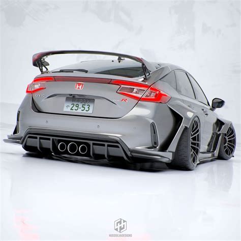 Varis Civic Type R Fk8 Wide Body Kit Nengun Performance 44 Off