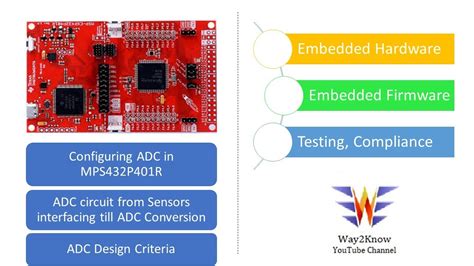 Adc In Microcontrollers Programming Adc In Msp Analog To