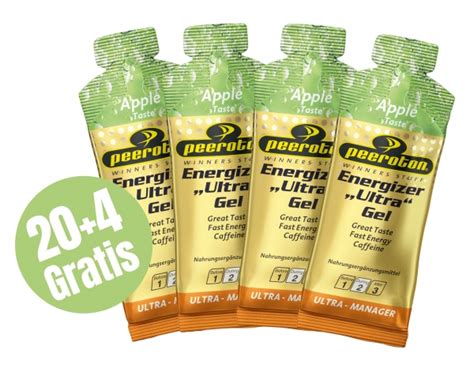 Peeroton Energizer Ultra Gel G Apfel Gratis Sw