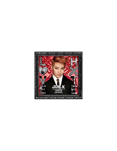 JUN. K Japan Solo Album - LOVE & HATE CD