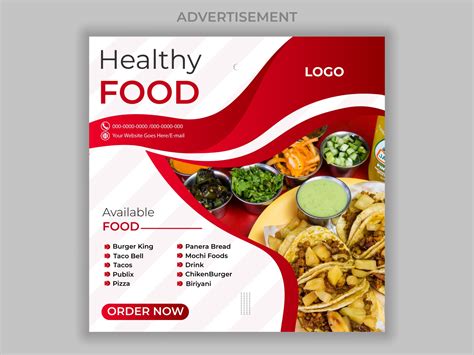 Food Advertisement by Md. Anisur Rahman on Dribbble