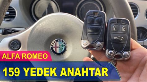 ALFA ROMEO 159 YEDEK ANAHTAR KODLAMA PROGRAMLAMA YouTube