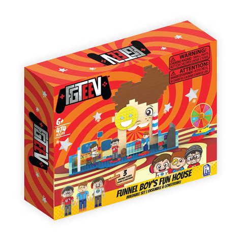 Buy FGTeeV - Funnel Boy Fun House Buildable Set (474 Pieces) Online at desertcartUAE