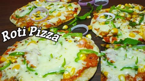 Roti Chapati Pizza With Pizza Sauce Lockdown Recipe By Home