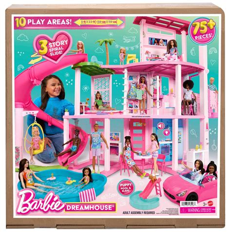 Barbie Dreamhouse Dom Marzeń HMX10 Domek niskie ceny i opinie w Media