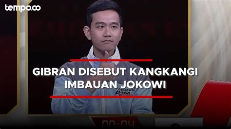 Jokowi Imbau Debat Jangan Serang Personal Pengamat Sebut Anaknya