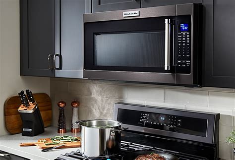 Range Hood Vs Microwave Vent Hood Options Kitchenaid