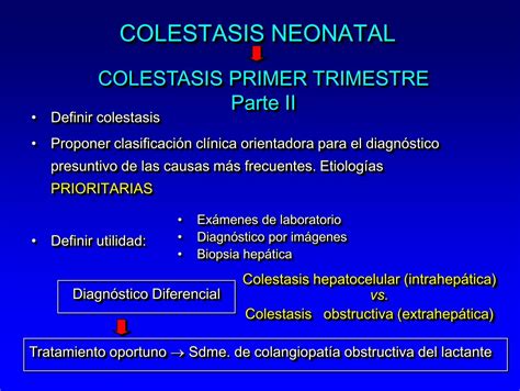 Diagnostico Diferencial De Las Colestasis Neonatales Aaeeh