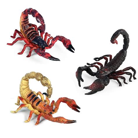 Holzlrgus Scorpion Figurine - Realistic Plastic Scorpion Figurine for ...