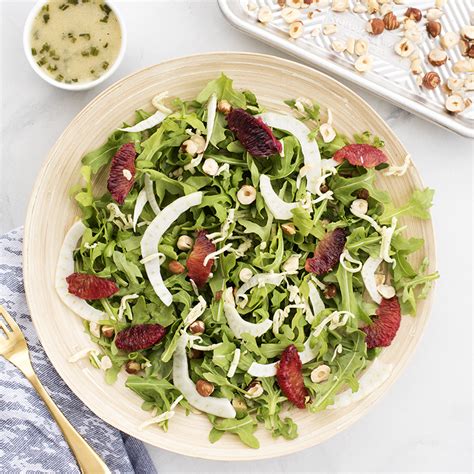 Arugula Fennel Salad With Blood Oranges Nordic Ware