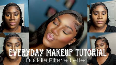 Everyday Makeup Tutorial Woc Friendlystep By Step Sweat Proof Makeup For Beginnersmischka