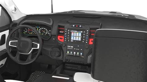 Police Paddy Wagon Dodge Ram 1500 With Interior - 3D Model by 3dxin