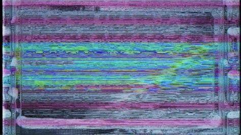 Vhs Defects Noise And Artifacts Glitche Stock Video Pond