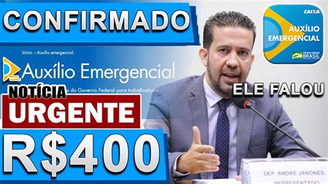 CONFIRMADO NOVO VALOR DO AUXÍLIO EMERGENCIAL SERÁ DE R 400 NA