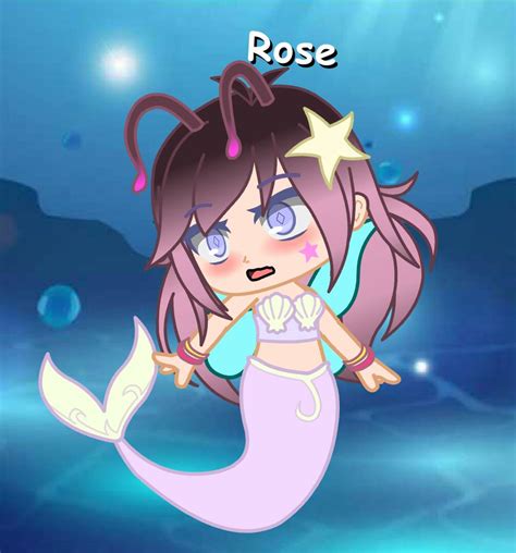 Gacha Club Rose The Mermaid By Starryjay03 On Deviantart