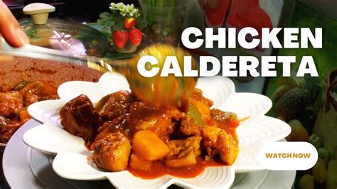 How to Make Cheesy Chicken Caldereta: The Best Caldereta Recipe! #trending #calderete #chicken # ...