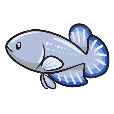 Gambar Kartun Ikan Cupang Logo Cupang Ikan Aduan Siam Vektor Cupang