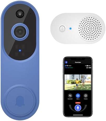 Amazon Guggre 1080P Wireless Video Doorbell Camera With Chime