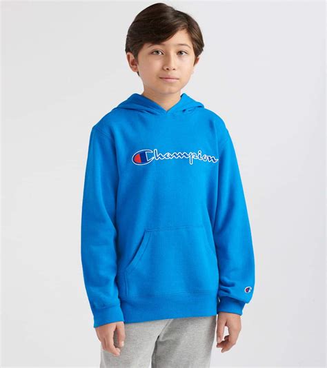 Champion Kids Clothes Sweatshirts Boys Youth Heritage Fleece Pull On ...