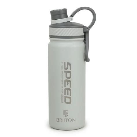 Briiton Thermoflask Speed Grey Hot And Cold Water Bottle Capacity ML At Rs In New Delhi