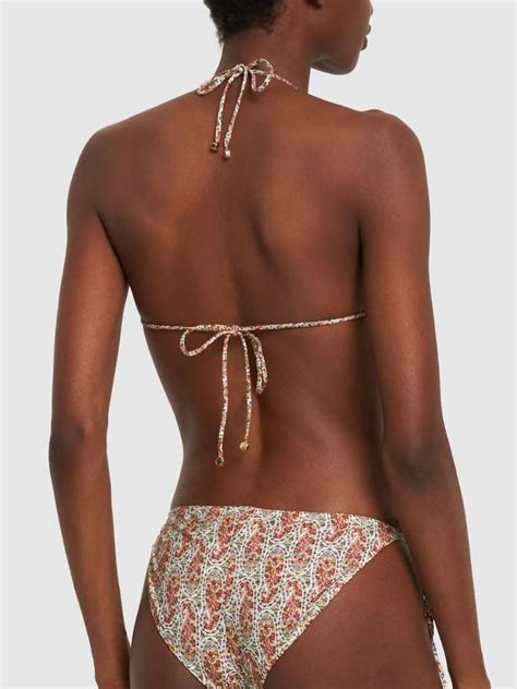 Printed Lycra Bikini Set Etro