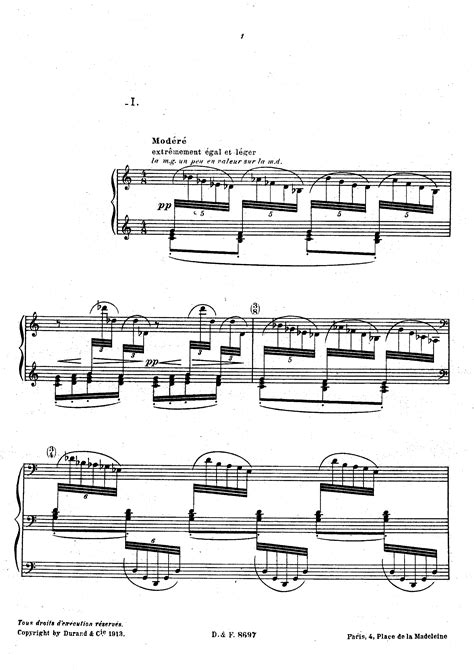 Debussy Claude Preludes Book 2 Complete For Piano Free Sheet