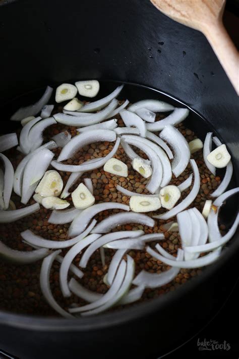 Lentejas con Chorizo (Lentil Stew) | Bake to the roots