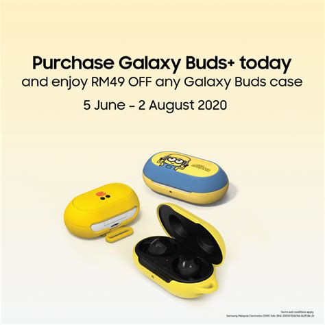 Buy the Samsung Galaxy Buds+ and get RM49 off these insanely cute ...