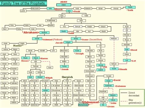 Descendants Of Adam And Eve Chart