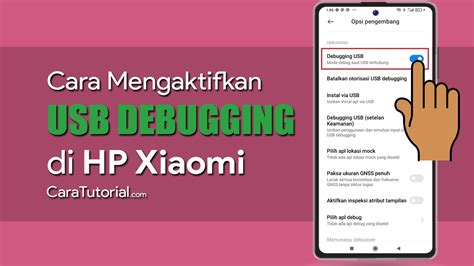 Cara Mengaktifkan Usb Debugging Di Hp Android Xiaomi Redmi Mi Poco