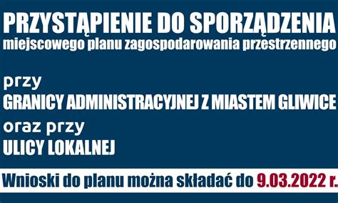 Pyskowice Aktualności Powstaje plan dla części terenu przy granicy