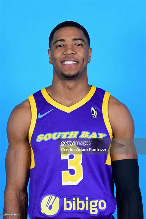 Shaq Harrison of the South Bay Lakers poses for a headshot during G... News Photo - Getty Images