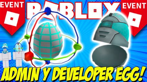 Admin Y Developer Egg Nuevo Huevos Del Egg Hunt Roblox Event