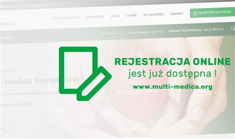 E Rejestracja Centrum Multi Medica Sp Z O O W Zielonce