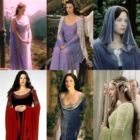 Arwen Signore Di Anelli Cosplay Costume Abito Cloack Etsy