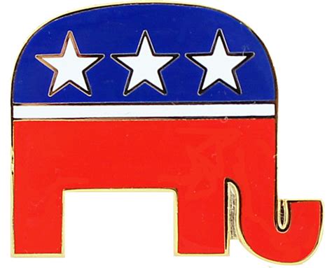 Republican Party Lapel Pin