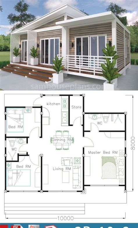 Small Beach House Plans