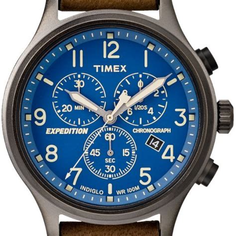 Timex Expedition Scout Chronograph Blue – WatchFaces for Smart Watches