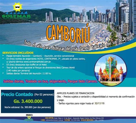 Cambori Solymar Turismo Agencia De Viajes En Paraguay