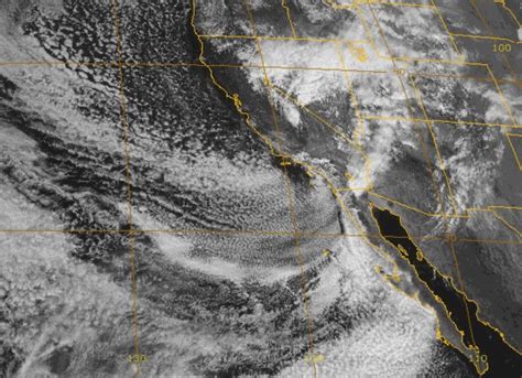 Cold Air And Strong Winds For Southern California