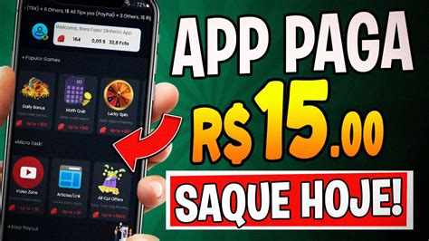 APP Que GANHA DINHEIRO De VERDADE Via PIX E PAYPAL Paga Mesmo App De