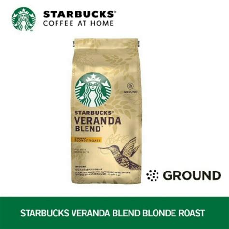 Starbucks Veranda Blend Blonde Roast Ground Coffee G Shopee Malaysia